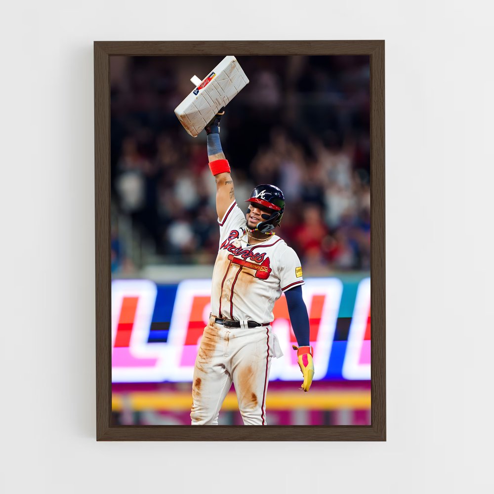 Poster Ronald acuna – affiche Baseball (vue 5)